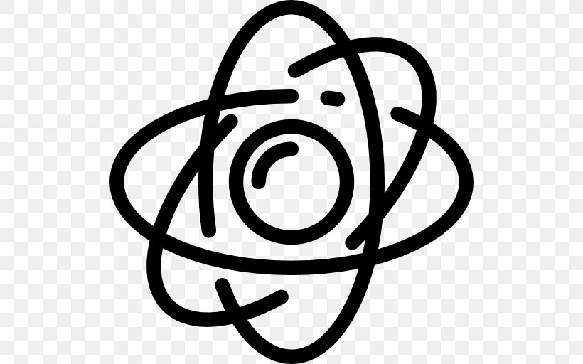 Atomic Physics Nuclear Physics, PNG, 512x512px, Atom, Atomic Nucleus, Atomic Physics, Atomic Theory, Black And White Download Free