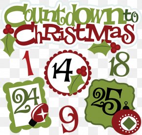 Christmas Countdown Cliparts - Christmas Countdown Clip Art PNG
