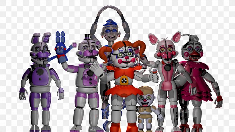 Five Nights At Freddy's: Sister Location Freddy Fazbear's Pizzeria Simulator Action & Toy Figures Animatronics Art, PNG, 1920x1080px, Action Toy Figures, Action Figure, Animatronics, Art, Deviantart Download Free
