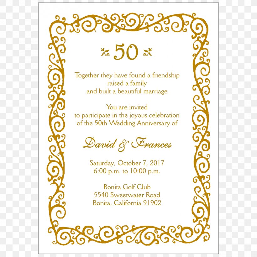 Wedding Invitation Wedding Anniversary Convite, PNG, 1660x1660px, Wedding Invitation, Anniversary, Convite, Envelope, Gold Download Free