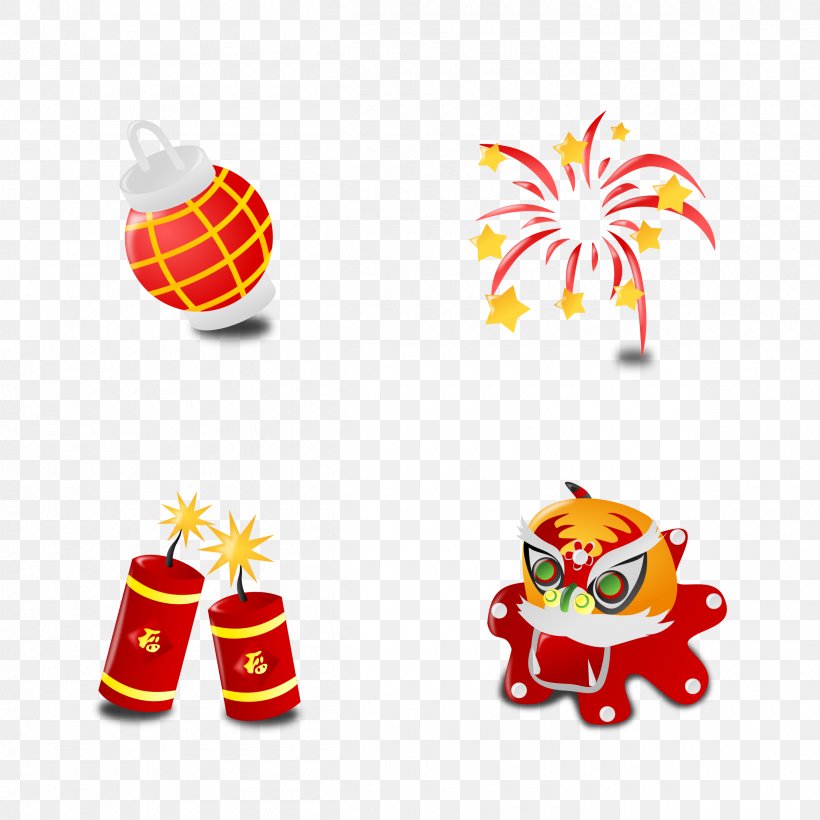 Chinese New Year Chinese Calendar Clip Art, PNG, 2400x2400px, Chinese New Year, Chinese Calendar, Firecracker, Greeting Note Cards, Holiday Download Free