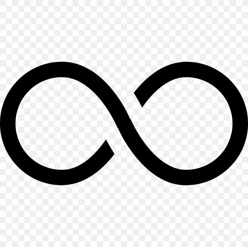 Infinity Symbol Mathematics, PNG, 1600x1600px, Infinity, Area, Black And White, Brand, Geometry Download Free