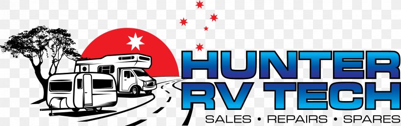 Hunter RV Tech Campervans Vehicle Caravan Logo, PNG, 3294x1037px, Campervans, Brand, Camping, Caravan, Dometic Download Free