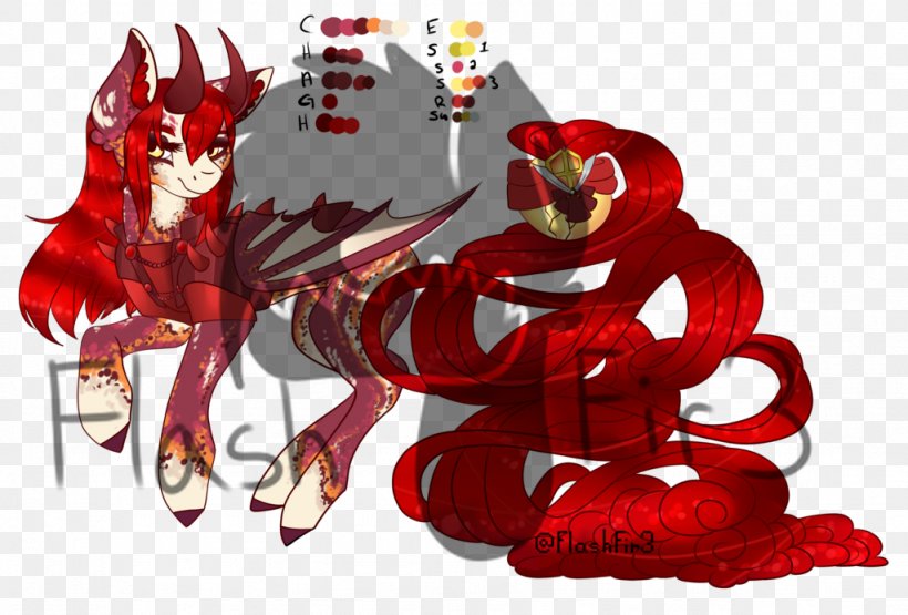 Illustration Cartoon RED.M, PNG, 1024x694px, Cartoon, Animation, Claw, Demon, Fictional Character Download Free