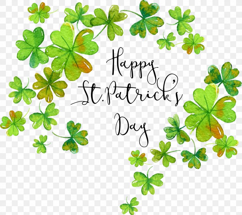 Ireland Saint Patricks Day Clover Irish People Euclidean Vector, PNG, 2180x1943px, Ireland, Branch, Clover, Flora, Flower Download Free