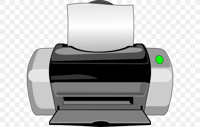 Printer Printing Clip Art, PNG, 600x521px, Printer, Electronic Device, Free Content, Inkjet Printing, Laser Printing Download Free