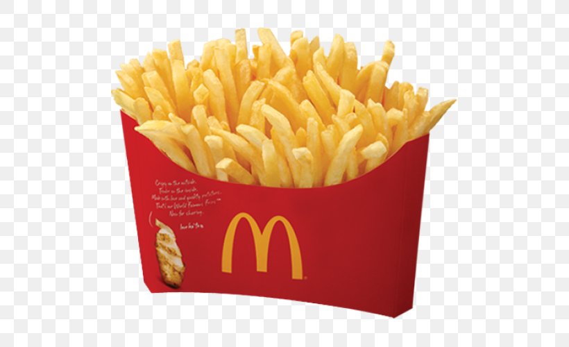 French Fries McFlurry McDonald's Hamburger Happy Meal, PNG, 500x500px, French Fries, Combos, Cuisine, Dessert, Dish Download Free