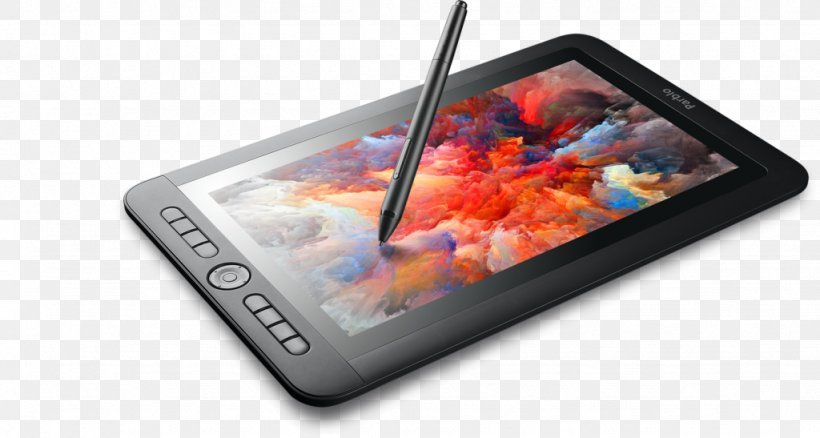 Ipad Cartoon, PNG, 1024x547px, Digital Writing Graphics Tablets, Artisul, Communication Device, Computer Monitors, Drawing Download Free