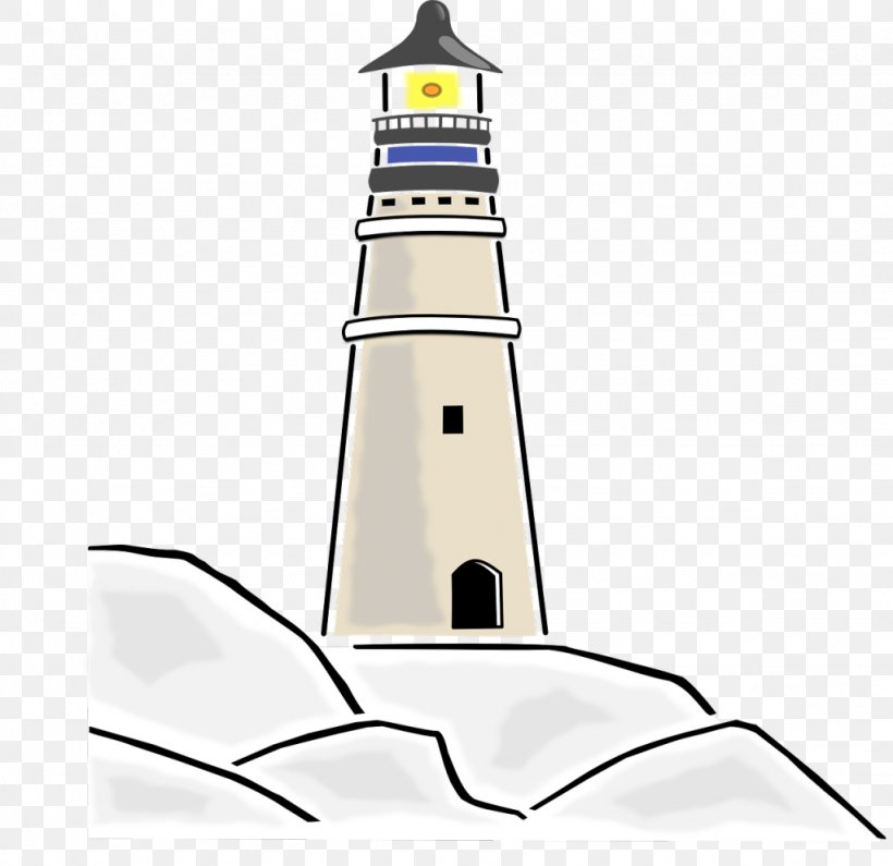 Lighthouse Clip Art, PNG, 1024x994px, Lighthouse, Beacon, Cartoon, Document, Drawing Download Free