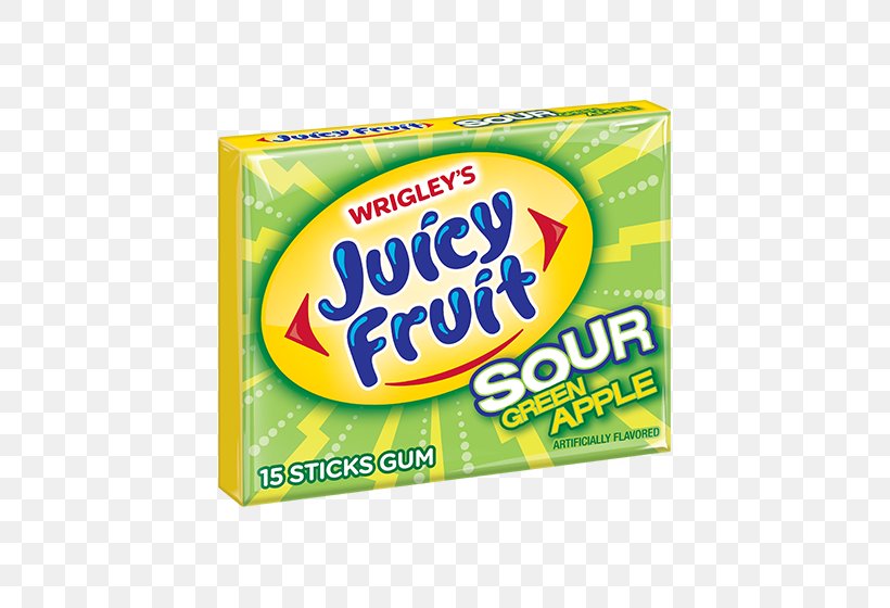 Chewing Gum Sour Juicy Fruit Wrigley Company Watermelon, PNG, 700x560px, Chewing Gum, Airheads, Apple, Big Red, Bubble Gum Download Free