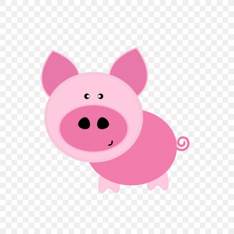Clip Art Domestic Pig Openclipart Free Content, PNG, 2048x2048px, Pig, Cartoon, Domestic Pig, Fictional Character, Livestock Download Free