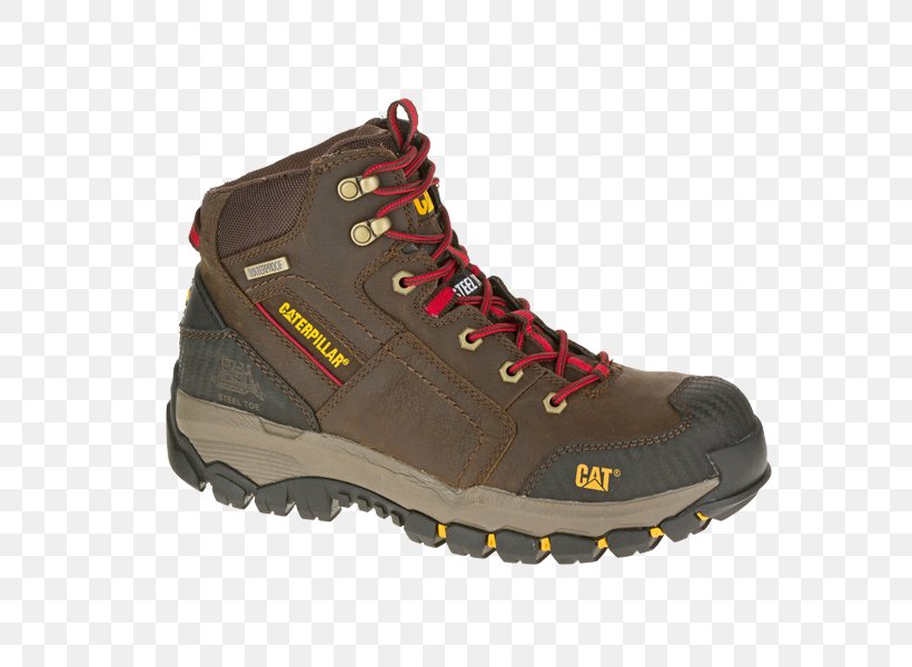 Steel-toe Boot Caterpillar Inc. Shoe Footwear, PNG, 600x600px, Steeltoe Boot, Boot, Brown, Casual, Caterpillar Inc Download Free
