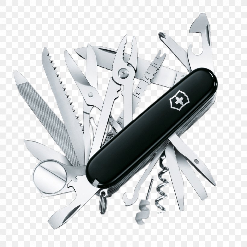 Swiss Army Knife Multi-function Tools & Knives Victorinox Pocketknife, PNG, 1200x1200px, Knife, Blade, Can Openers, Cold Weapon, Corkscrew Download Free