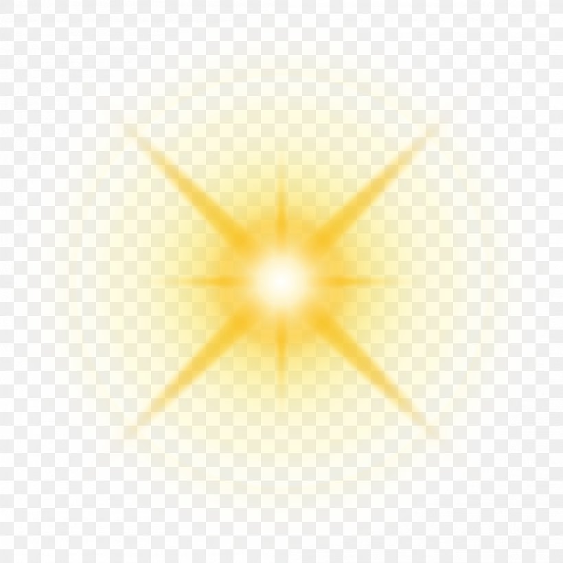 Yellow Shining Brilliant, PNG, 2001x2001px, Light, Computer Graphics, Pattern, Point, Sky Download Free
