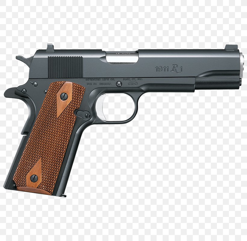 Remington 1911 R1 .45 ACP Semi-automatic Pistol Semi-automatic Firearm, PNG, 800x800px, 10mm Auto, 45 Acp, Remington 1911 R1, Air Gun, Airsoft Download Free
