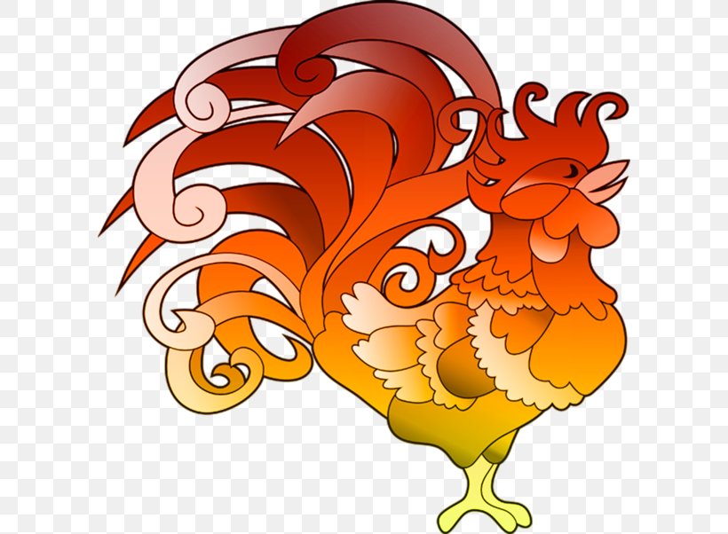 Rooster Chicken Graphics Image 0, PNG, 600x602px, 2018, Rooster, Art, Beak, Bird Download Free
