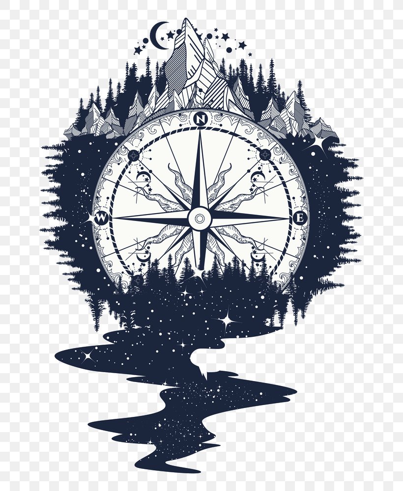 Compass Rose Art, PNG, 769x1000px, Compass Rose, Art, Black And White, Compass, Royaltyfree Download Free
