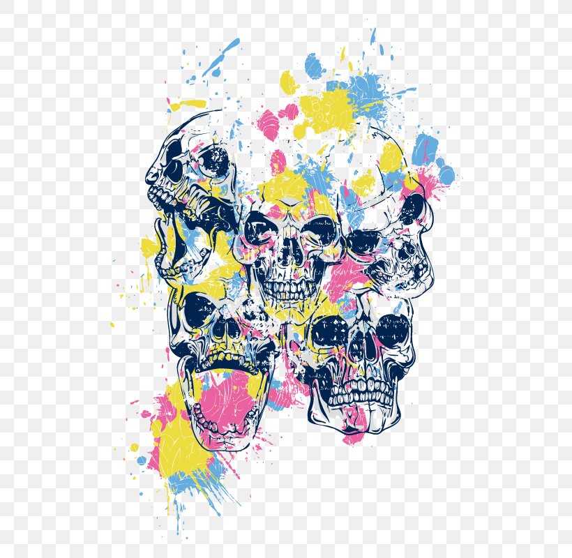 Printed T-shirt Printing, PNG, 650x800px, Tshirt, Aerosol Paint, Art, Bone, Designer Download Free