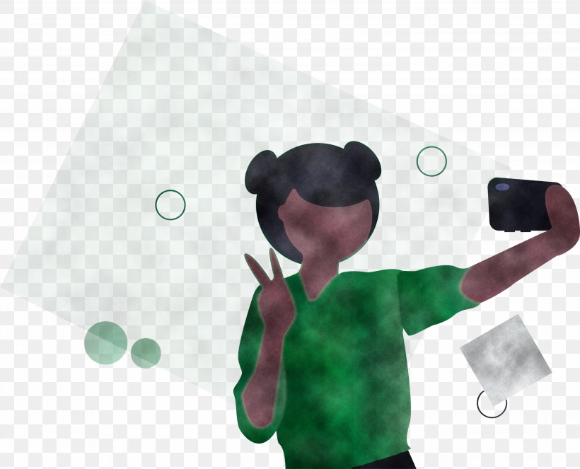 Taking Selfie Girl Camera, PNG, 3000x2427px, Taking Selfie, Animation, Camera, Cartoon, Gesture Download Free