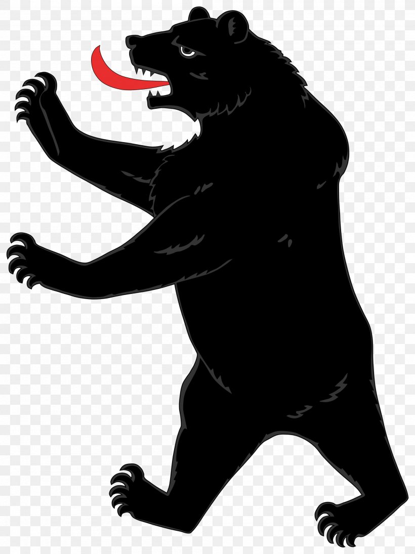 Bear In Heraldry Grizzly Bear Clip Art California, PNG, 2000x2673px, Bear, Alaska Peninsula Brown Bear, Bear In Heraldry, Black And White, California Download Free