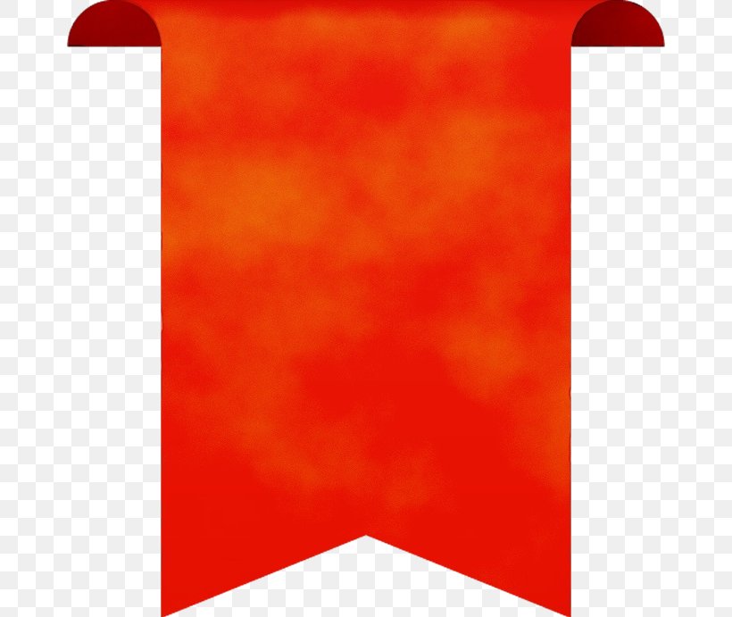 Orange, PNG, 670x691px, Watercolor, Flag, Orange, Paint, Rectangle Download Free