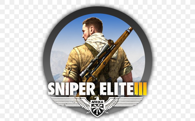 Sniper Elite III Sniper Elite 4 Xbox 360 Video Game, PNG, 512x512px, 505 Games, Sniper Elite Iii, Brand, Game, Mercenary Download Free