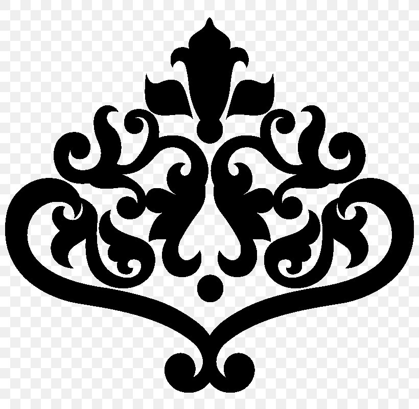 Sticker Frieze Décoration Adhesive Clip Art, PNG, 800x800px, Sticker, Adhesive, Black And White, Chandelier, Decoration Download Free