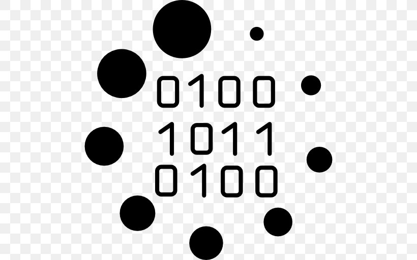 Binary Code Binary File Binary Number, PNG, 512x512px, Binary Code, Area, Binary File, Binary Number, Black Download Free