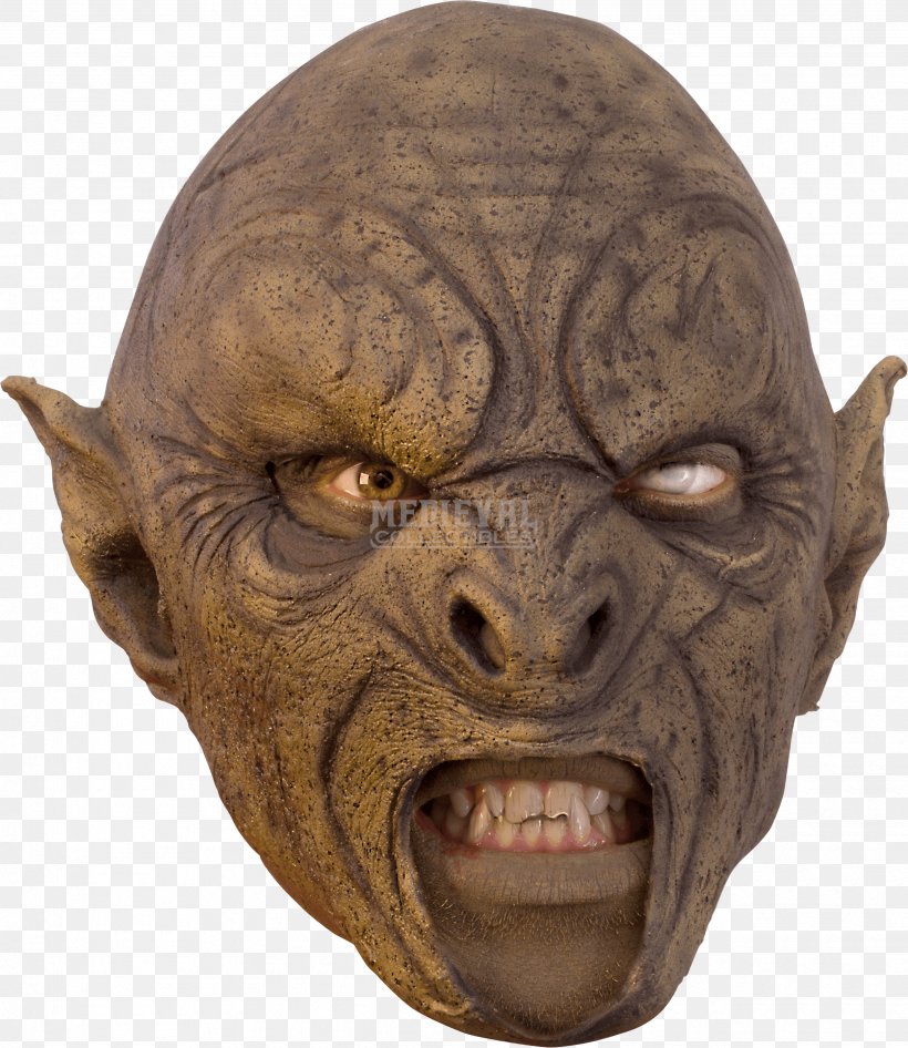 Mask Orc Costume The Lord Of The Rings Larp Axe, PNG, 2495x2880px, Mask, Clothing, Costume, Fictional Character, Halloween Costume Download Free