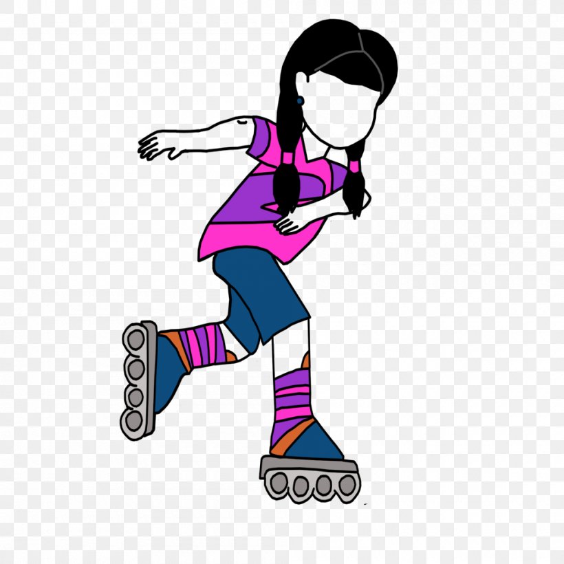 Roller Skates Roller Skating In-Line Skates Sporting Goods Clip Art, PNG, 1000x1000px, Watercolor, Cartoon, Flower, Frame, Heart Download Free