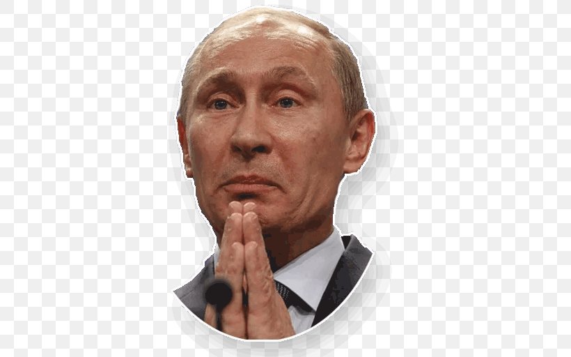 Vladimir Putin Telegram Sticker Nose Cheek, PNG, 512x512px, Vladimir Putin, Cheek, Chin, Elder, Face Download Free