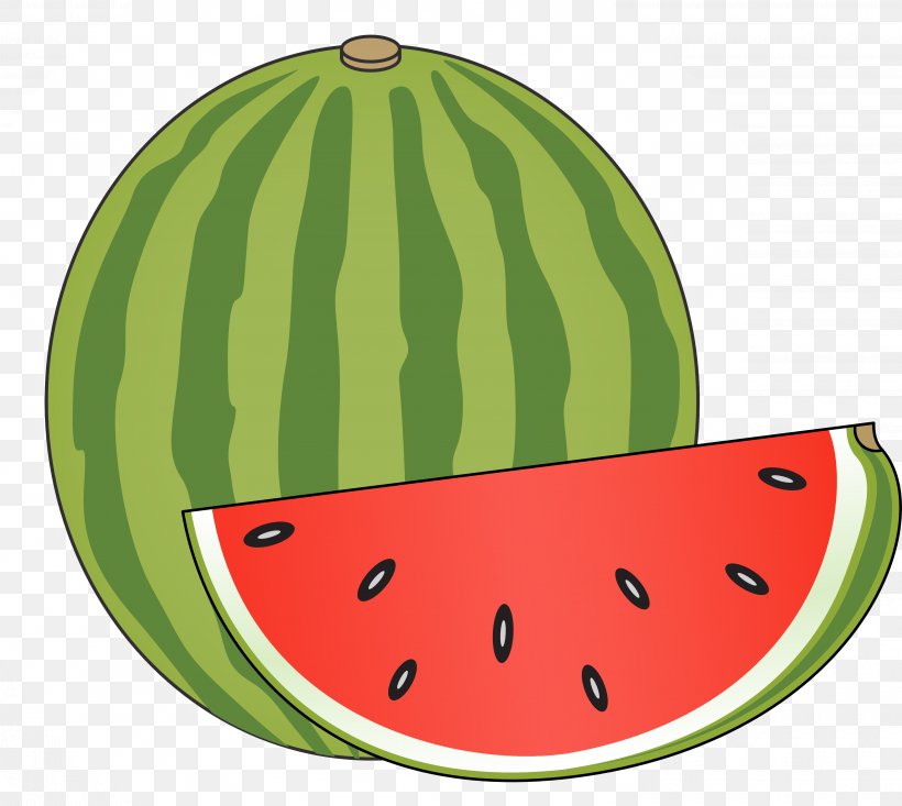 Watermelon Clip Art, PNG, 3840x3437px, Watermelon, Blog, Citrullus, Cucumber Gourd And Melon Family, Document Download Free