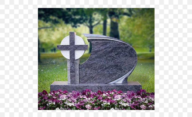 Headstone Memorial Monument Stonemason Vase, PNG, 500x500px, Headstone, Bud, Craft, Cross, Granite Download Free