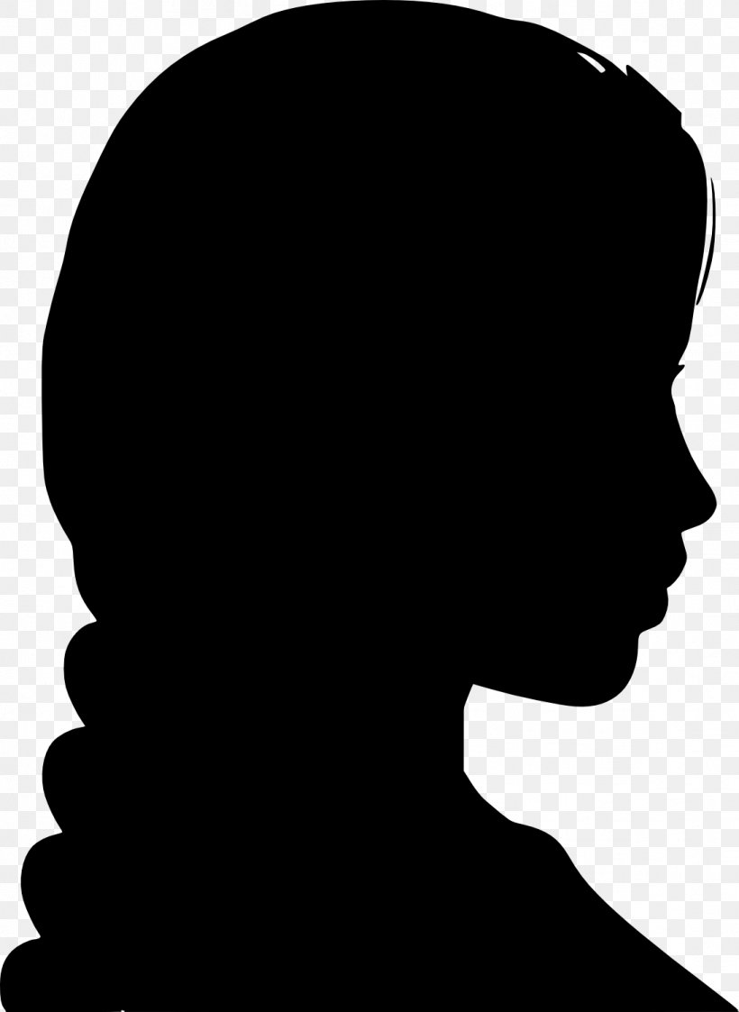 Silhouette Photography Woman Drawing, PNG, 1094x1499px, Silhouette, Black, Black And White, Drawing, Face Download Free