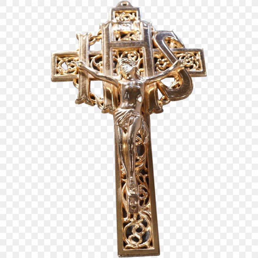 Crucifix 01504, PNG, 995x995px, Crucifix, Artifact, Brass, Cross, Jewellery Download Free