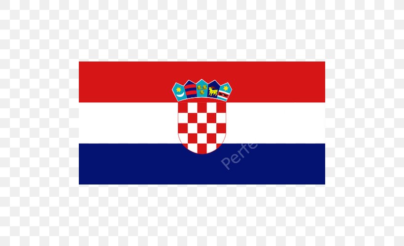 Flag Of Croatia National Flag Flag Of Bosnia And Herzegovina, PNG, 500x500px, Flag Of Croatia, Brand, Crest, Croatia, Croatian Parliament Download Free