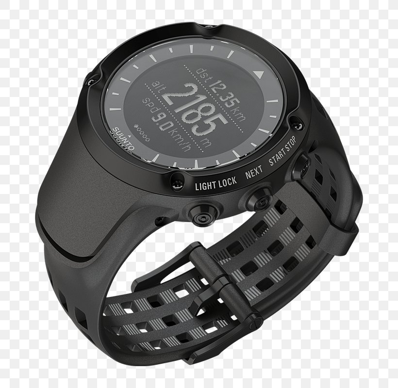 GPS Watch Suunto Oy Heart Rate Monitor, PNG, 800x800px, Watch, Brand, Garmin Vivosmart Hr, Global Positioning System, Gps Watch Download Free