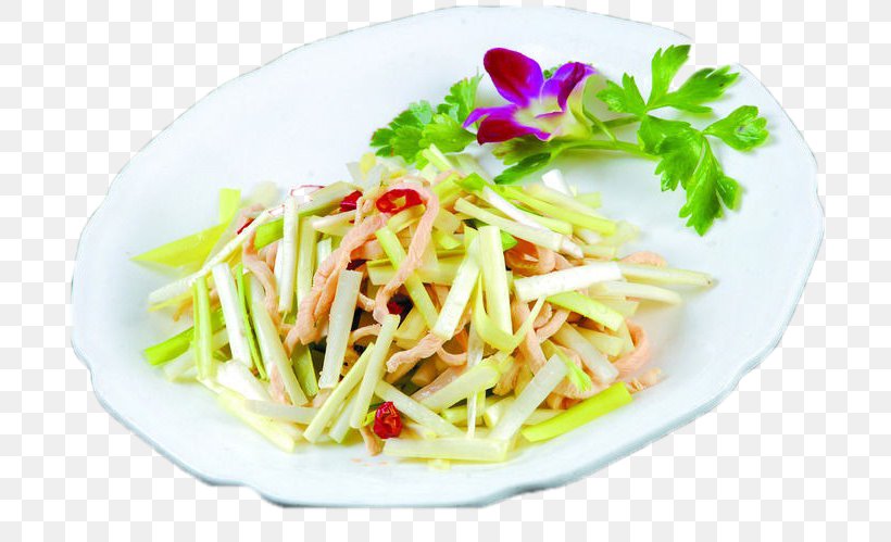 Green Papaya Salad Fried Chicken Namul Pepper Steak, PNG, 700x499px, Green Papaya Salad, Asian Food, Bamboo Shoot, Chicken, Chinese Cuisine Download Free