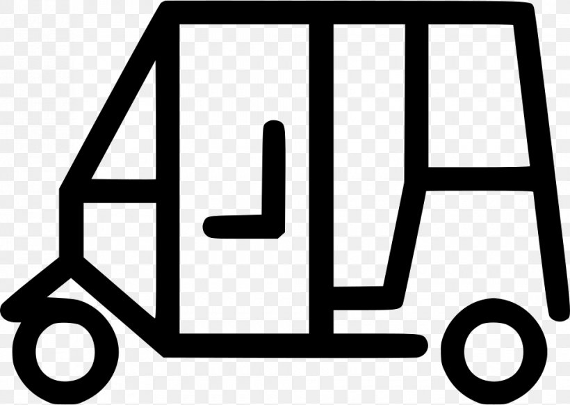 Auto Rickshaw Car Transport, PNG, 980x696px, Auto Rickshaw, Area, Black And White, Brand, Car Download Free