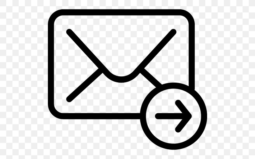 Email Outlook.com, PNG, 512x512px, Email, Area, Black And White, Email Encryption, Gmail Download Free