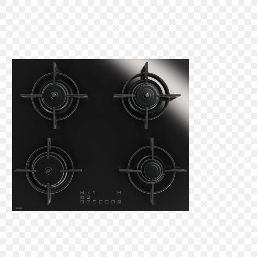 Gas Stove Solgaz Home Appliance Ceneo S.A., PNG, 1000x1000px, Gas, Allegro, Black, Black And White, Cooktop Download Free