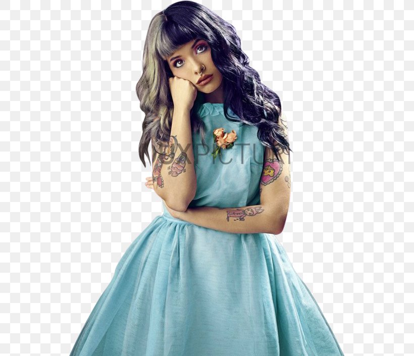 Melanie Martinez Blue Knees YouTube You Love I Mad Hatter, PNG, 548x705px, Watercolor, Cartoon, Flower, Frame, Heart Download Free