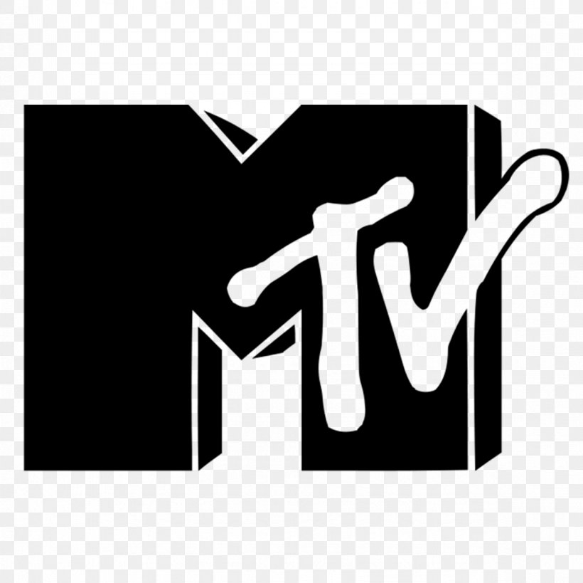 MTV Viacom Media Networks Logo Television, PNG, 1181x1181px, Mtv, Area, Black, Black And White, Brand Download Free