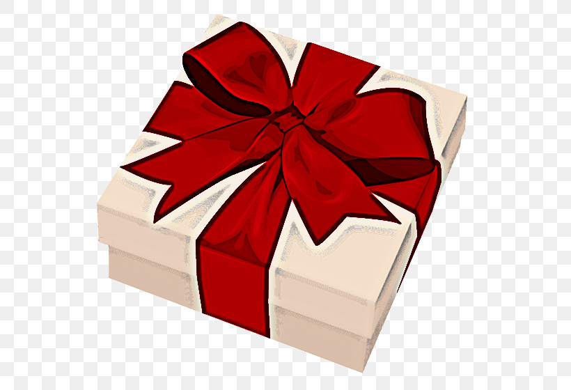 Present Red Ribbon Gift Wrapping Box, PNG, 577x560px, Present, Box, Christmas, Gift Wrapping, Rectangle Download Free