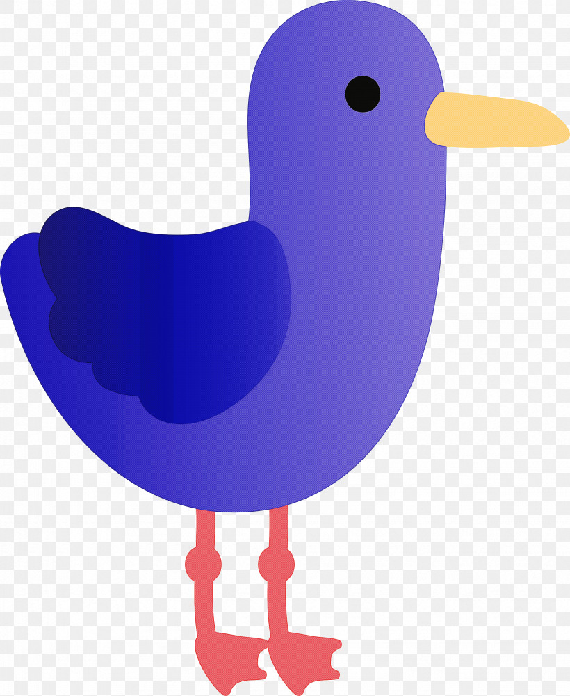 Purple Bird Beak Duck, PNG, 2455x2999px, Purple, Beak, Bird, Duck Download Free