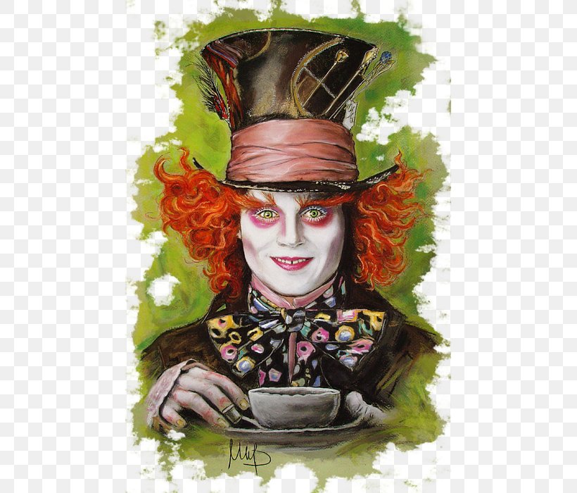 The Mad Hatter Jack Sparrow Alice In Wonderland Art Drawing, PNG, 525x700px, Mad Hatter, Actor, Alice In Wonderland, Art, Drawing Download Free