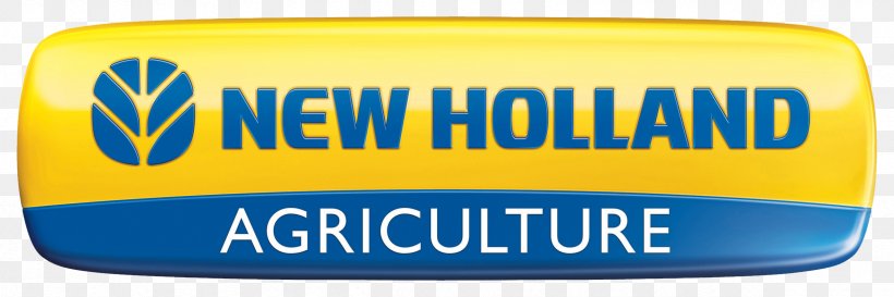 Brand New Holland Agriculture Logo Tractor Product, PNG, 2362x787px, Brand, Combine Harvester, Heavy Machinery, Label, Logo Download Free