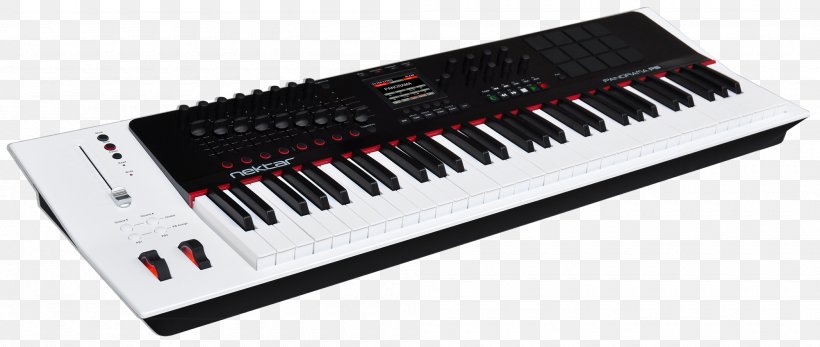 MIDI Controllers MIDI Keyboard Nektar Panorama P4 Musical Keyboard, PNG, 2000x847px, Watercolor, Cartoon, Flower, Frame, Heart Download Free