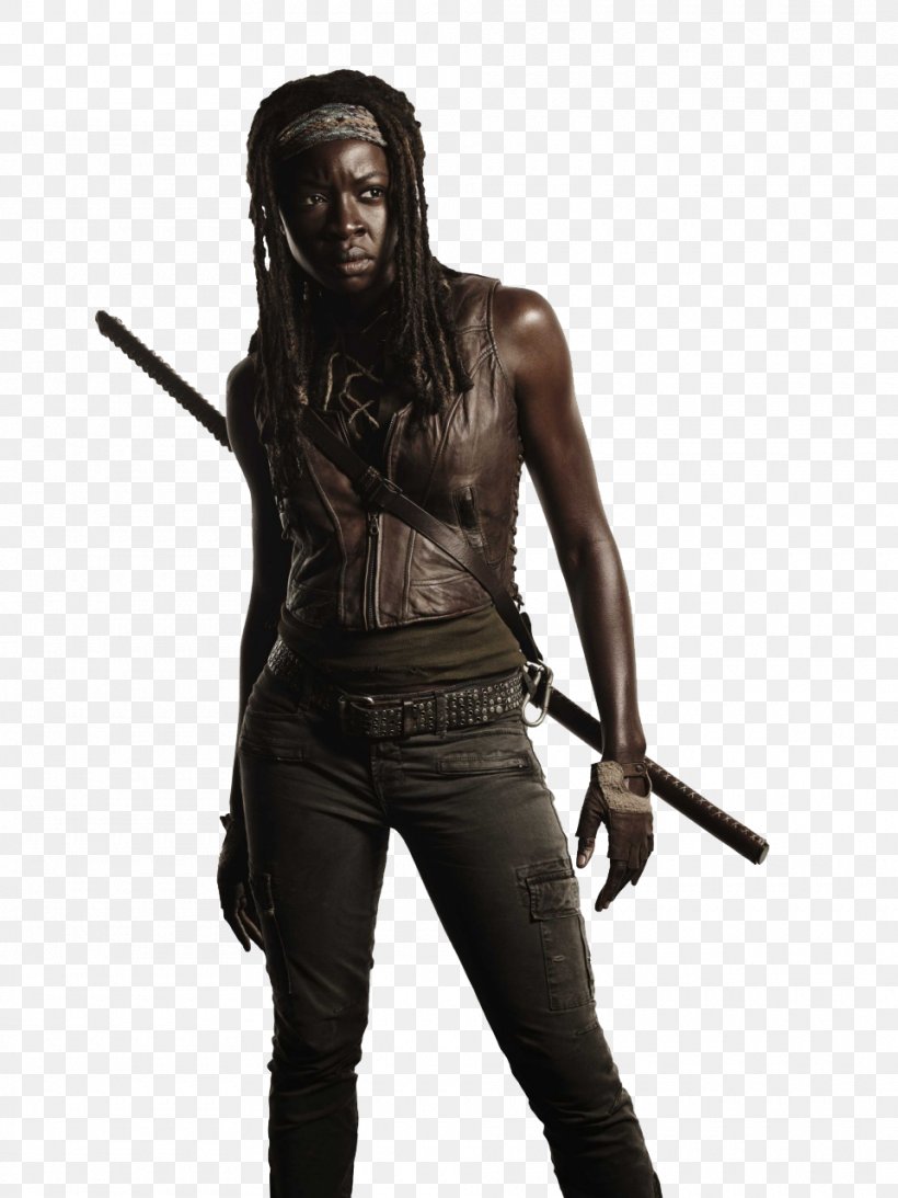 The Walking Dead: Michonne Rick Grimes The Walking Dead, PNG, 960x1280px, Walking Dead Michonne, Amc, Andrew Lincoln, Chandler Riggs, Costume Download Free