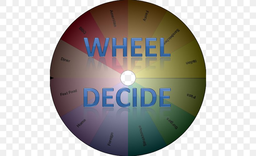 Wheel Decide Game Roulette Social Media Text, PNG, 500x500px, Wheel Decide, Blogger, Brand, Drinking Game, Game Download Free